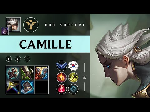 Camille Support vs Bard - KR Diamond Patch 25.22