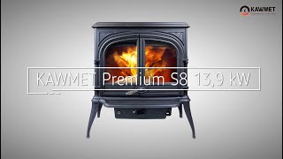 Чавунна піч KAWMET Premium HELIOS S8 ECO