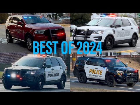 Police Cars Responding Compilation Best of 2024