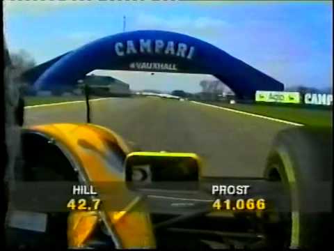 Damon Hill Donington 1993 Qualifying