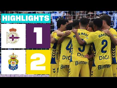  Real Club Deportivo de La Coruña 1-2 UD Unión Deportiva Las Palmas de Gran Canaria