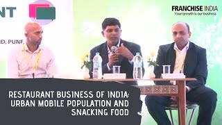 Restaurant business of India : Urban mobile population and snacking food  image