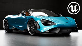 How to create Cinematic Car Animations in Unreal Engine 5