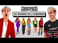 20 WOMEN vs 2 SIDEMEN: Stable Ronaldo & JasonTheWeen Edition DEFAULT Thumbnail