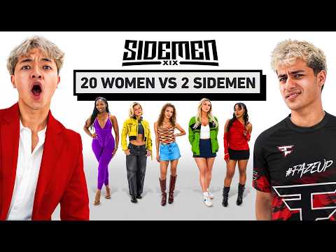 20 WOMEN vs 2 SIDEMEN: Stable Ronaldo & JasonTheWeen Edition