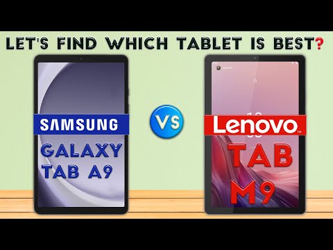 Samsung Galaxy Tab A9 vs Lenovo Tablet M9 : Which Tablet is Best For You😱❓