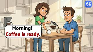 One Day with Mark and Lisa | Simple English Dialogues for Beginners (A1–A2)