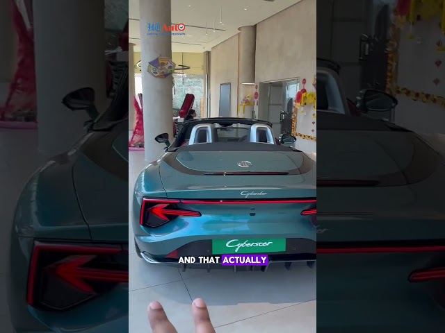 MG Cyberster EV gets a new colour #automobile