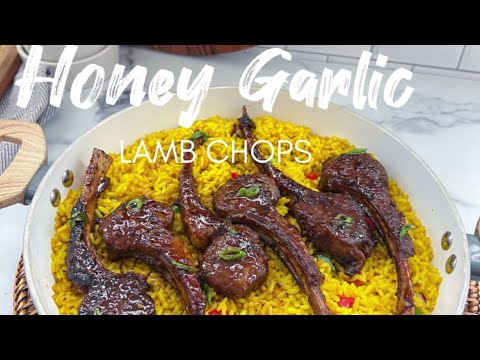 The Best Honey Garlic Lamb Chops | Lamb Chops Recipe || FRUGALLYT