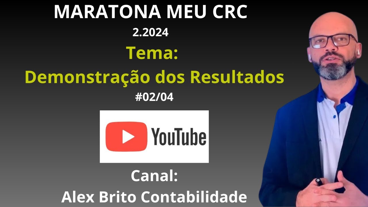 Maratona Meu CRC 2.2024 - 02 de 24  Demonstração dos Resultados