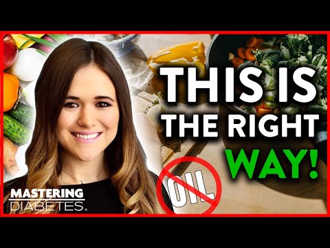 How to Cook Without Oil | Mastering Diabetes | Carleigh Bodrug and Robby Barbaro