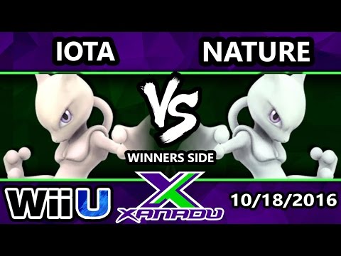 S@X 172 - Iota (Mewtwo) Vs. Nature (Mewtwo) - SSB4 Tournament - Smash Wii U - Smash 4