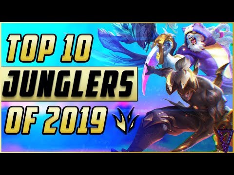 Top 10 Best Junglers Of 2019 | League of Legends 2020