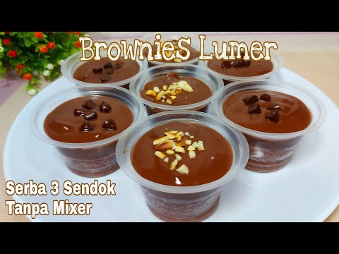 Tanpa Mixer Di Aduk Garpu Brownies Kukus Chocolatos Super Lembut Taka