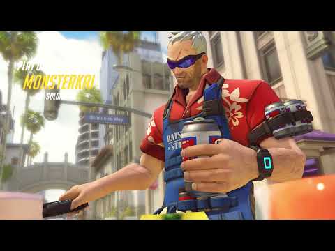 MonsterKai Crazy Overwatch Soldier 76 PotG Action
