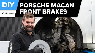 Porsche Macan Front Brake Pad & Rotor Replacement DIY (2015-2021 Porsche 95B Macan S, GTS, Base)