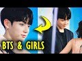 BTS With Girls - Try Not To Laugh (방탄소년단 / 防弾少年团) #2