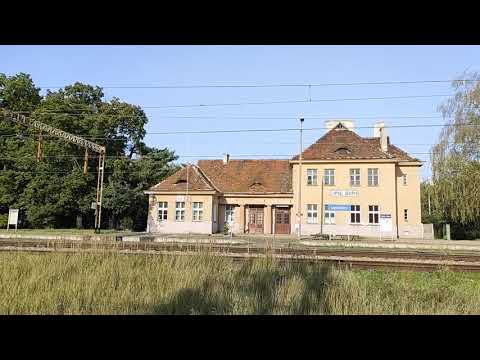 Rzut oka na stację Lipie Góry na linii kolejowej 131 / Magistrala węglowa / 27.08.2022