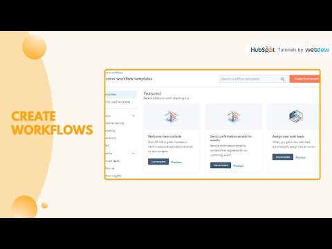 How to Create a Workflow in HubSpot