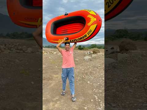 Explorer 200 water boat Unboxing and testing