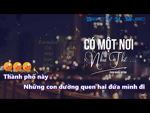 Cả một bầu trời thương nhớ karaoke - Phan Mạnh Quỳnh