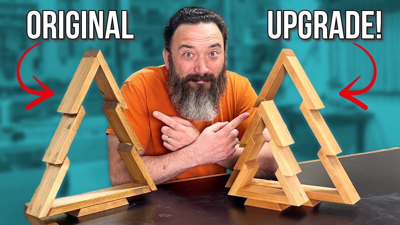 Let's Build a BETTER Wooden Christmas Tree!
