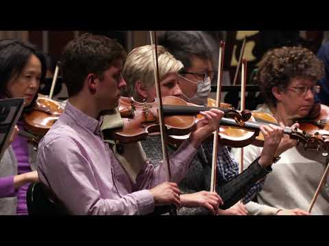 Eastman's Symphony No. 2, “The Faithful Friend: The Lover Friend’s Love for the Beloved" Rehearsal