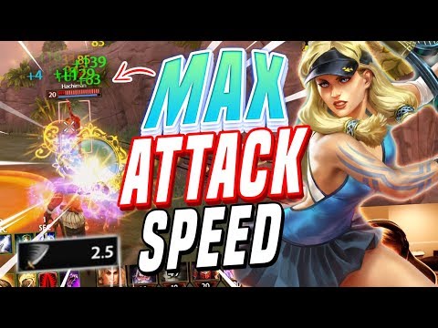 Smite: MAX Attack Speed Freya Build - SHE IS SO BROKEN AGAIN!