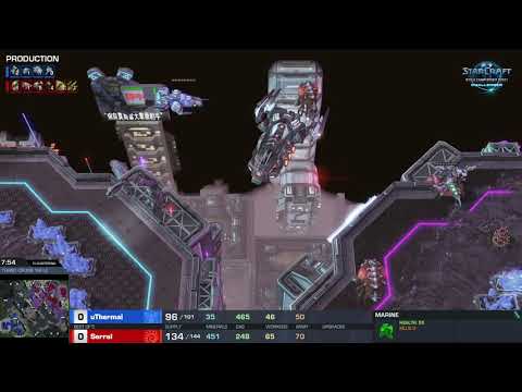 Serral vs uThermal ZvT - Quarterfinal - WCS Challenger EU Season 3