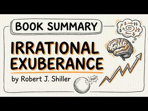 Thumbnail for Irrational Exuberance by Robert Shiller: Book Summary — The Anatomy of a Market Bubble by Robert Shiller