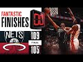Final 4:25 WILD ENDING Nets vs Heat | November 1, 2023