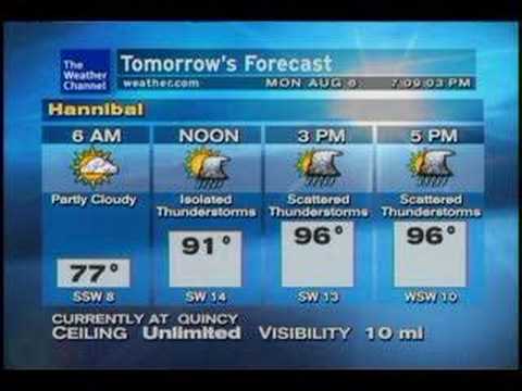 WeatherSTAR XL Hannibal MO During A&B