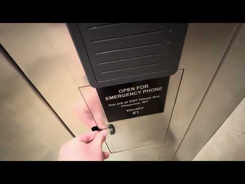 (R) 2001 Thyssen Dover SPF 45 Traction Elevators (2/2) | CRMC West Campus | Cheyenne, WY