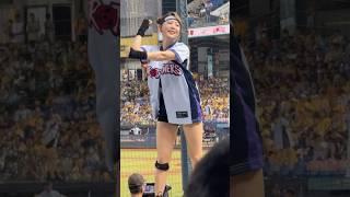 【Passion Sisters】#白白（岳東華）#台湾チアリーディングチーム#中華職棒#CPBL#洲際#20240824火影主題日