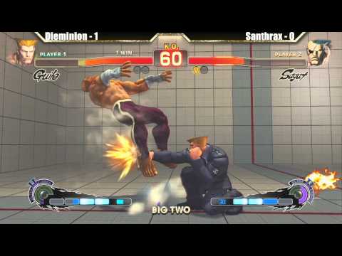 SSF4 AE 2012 Dieminion vs Santhrax - Big Two #5 Tournament