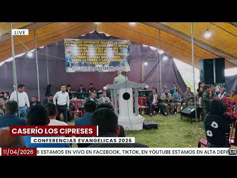 CONFERENCIAS EVANGELICAS EN CASERÍO LOS CIPRESES EL QUETZAL SAN MARCOS 2026