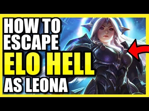 HOW TO ESCAPE ELO HELL AS LEONA SUPPORT ||  Season 10 || Coaching
