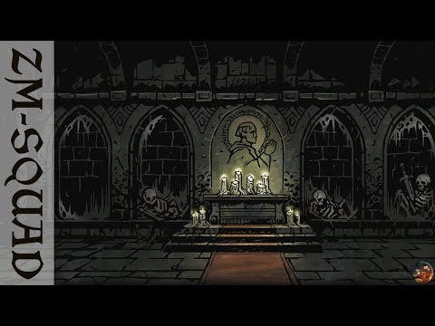 Исследование руин в игре Darkest Dungeon