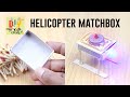 How To Make Helicopter Toy DIY Matchbox Helicopter For Kids DIY Kids Craft