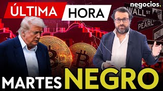 ÚLTIMA HORA: Martes negro para Bitcoin y Wall Street: El mercado tiembla ante Irán y Binance
