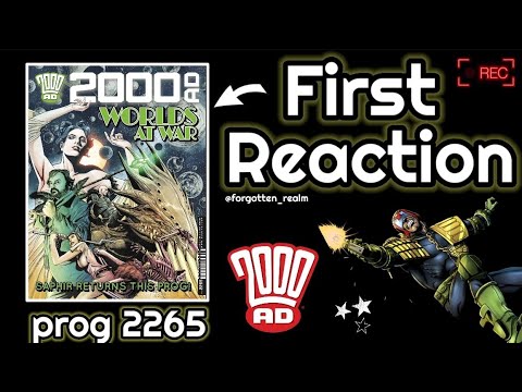 2000AD FIRST LOOK • PROG 2265 • QUICK SUBSCRIBER REACTION VIDEO