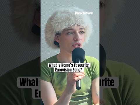 What Is Eurovision Winner Nemo's Favourite Song? #shorts #eurovision #nemo