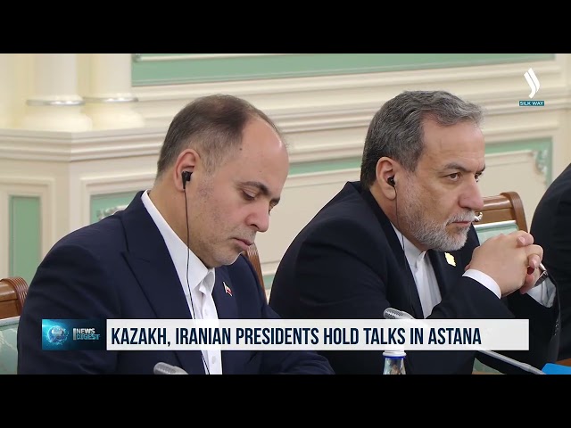 Kazakh, Iranian Presidents hold talks in Astana