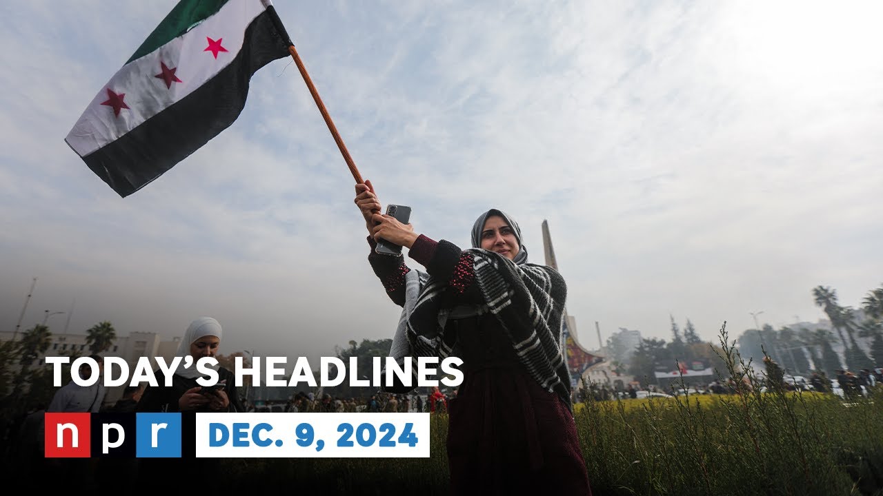 U.S. Bombs Targets In Syria After Assad Flees | NPR News Now