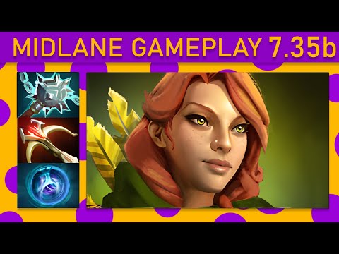 ⭐Paparazi灬 Windranger 15+ Kills! Mid Gameplay 7.35b - Dota 2 Top MMR