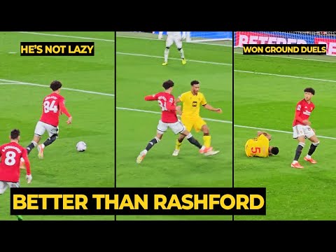 Ethan Wheatley showcased his skills better than Rashford in his DEBUT vs Sheffield | Man Utd News