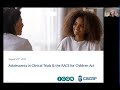 Adolescents in Clinical Trials & the RACE for Children Act