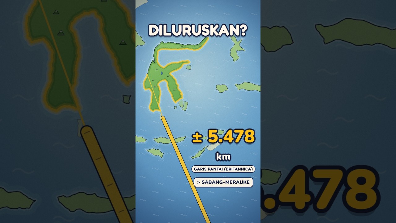Kalau Sulawesi Diluruskan, Sepanjang Apa?