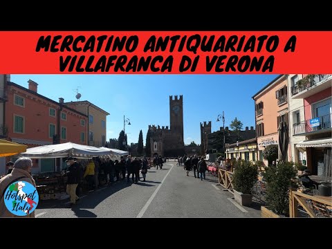 VINTAGE-WALKING TOUR VILLAFRANCA ANTIQUES MARKET