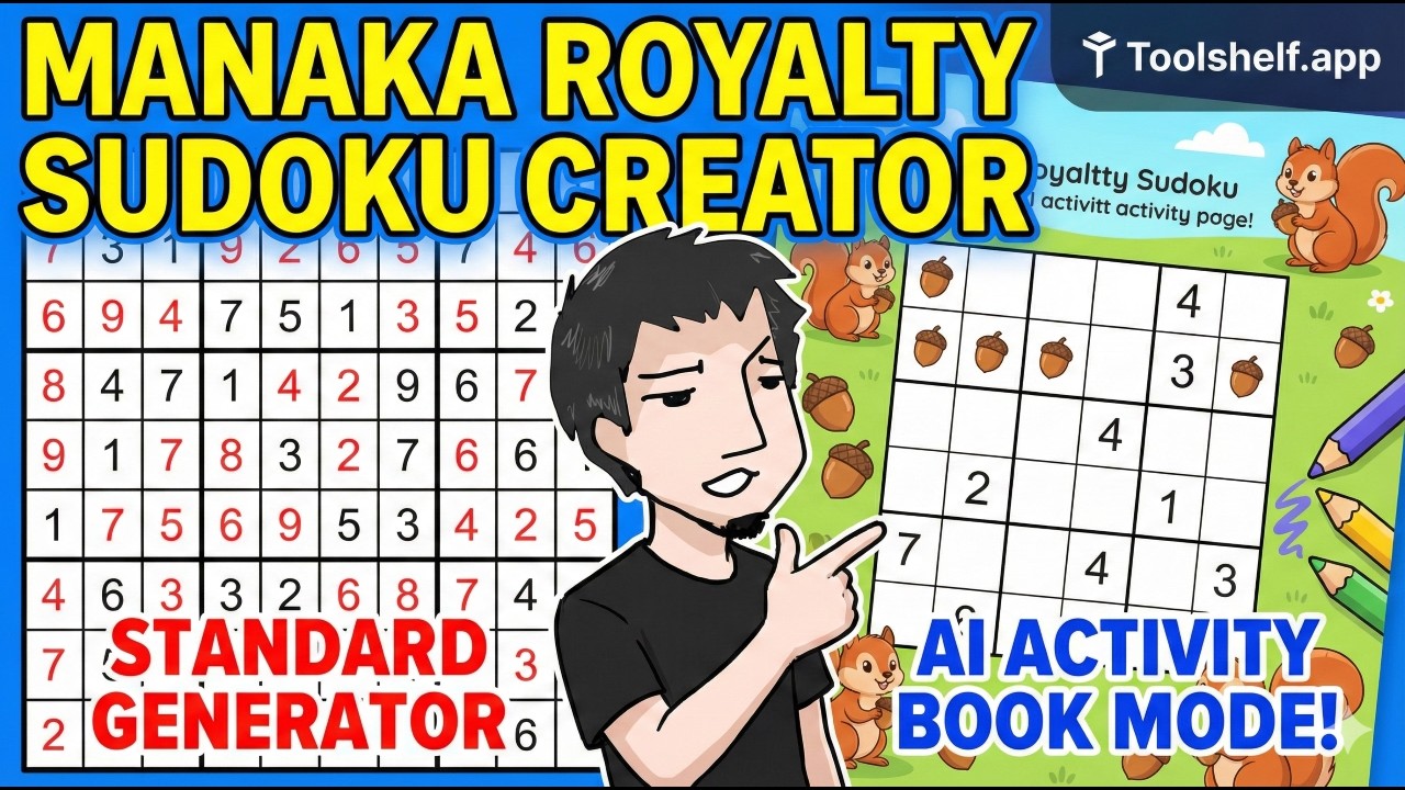 Create Amazon KDP Sudoku Books Fast: The Ultimate Generator (AI Story Mode!)